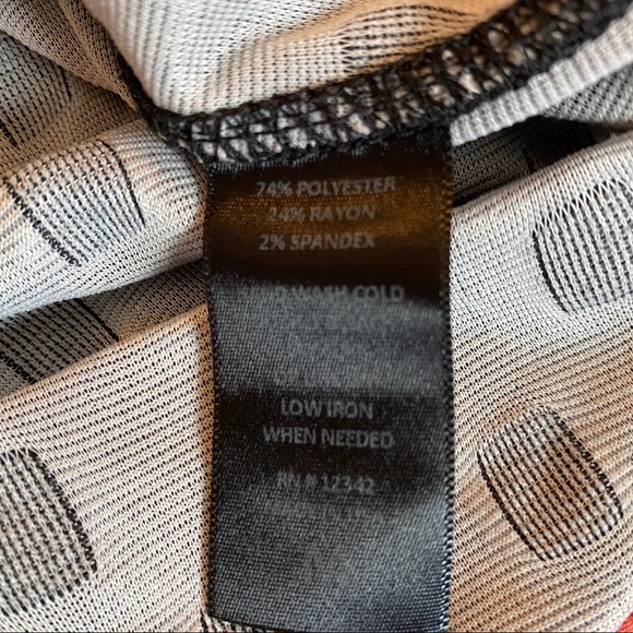 🤍COTTON INNOVATION🖤 High Low Checkered-like Top - Picture 7 of 8